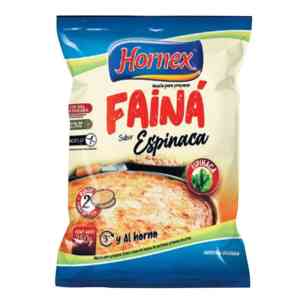 Faina sabor espinaca 250g - Hornex
