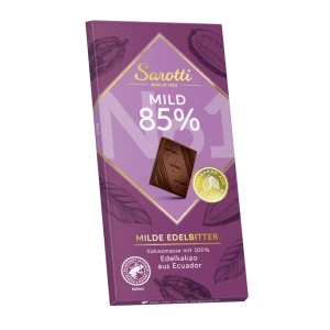 TABLETA SAROTTI DARK 85% CACAO 100g
