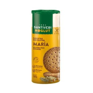 Galletitas Santiveri Sin gluten Sin lactosa -Maria/Cacao