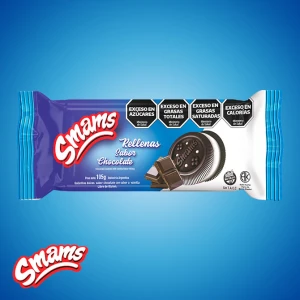 Galletitas de chocolate rellenas SMAMS
