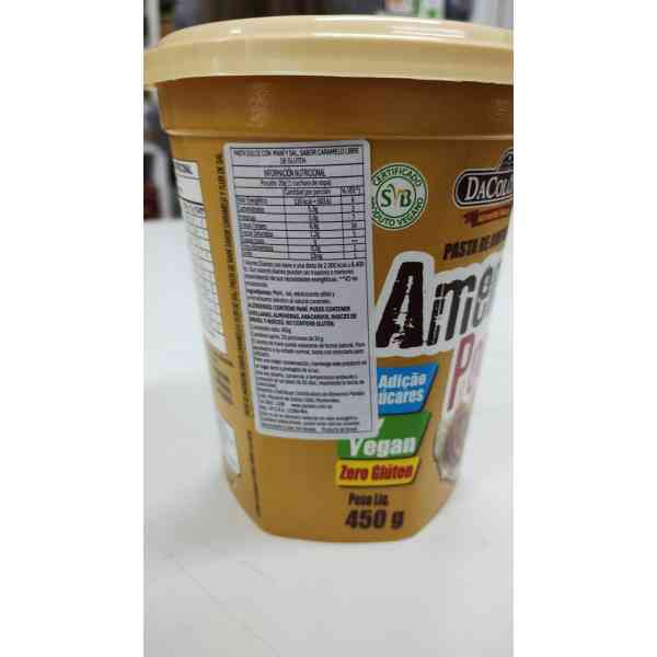 Crema de maní con caramelo y flor de sal 500g - Amendo power - Imagen 2