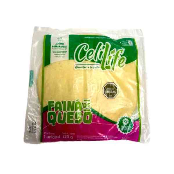 Faina de Queso sin gluten 1 unidad - Celilife