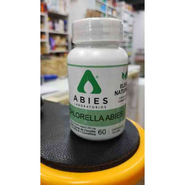 Abies Algas Chlorellas 250 Mg 60 Capsulas