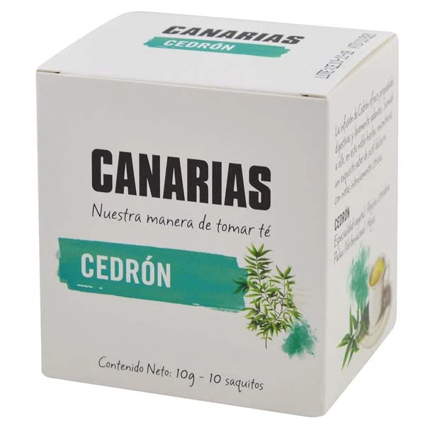 Té cedrón CANARIAS x10 Sobres - Apto para celiacos