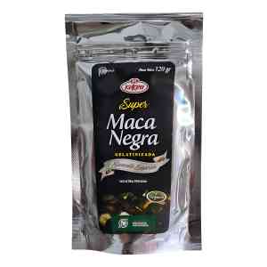 Super Maca Negra Orgánica Peruana Koken 120 Gramos Vegana y sin gluten