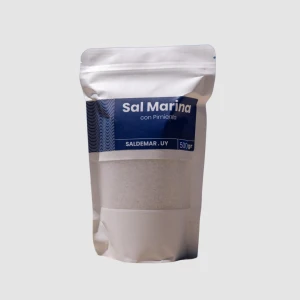 Sal marina con pimienta 500gr - Saldemar