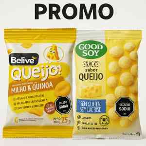 Promo snacks Belive & Good soy - Sin gluten - Sin lactosa