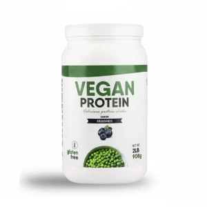 Proteína Vegana Platinum 2 Libras Sabor Arandonos Sin Gluten ni Lactosa
