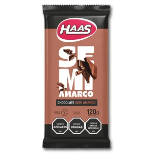 Chocolate haas semi amargo 120g - Sin gluten