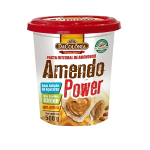 Mantequilla de maní clasica  500g - AMENDO POWER