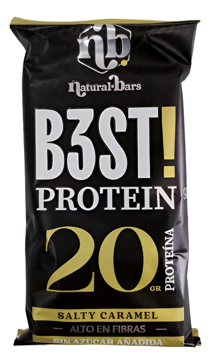 Barra Best Proteín 20gr Proteína - Caramelo salado
