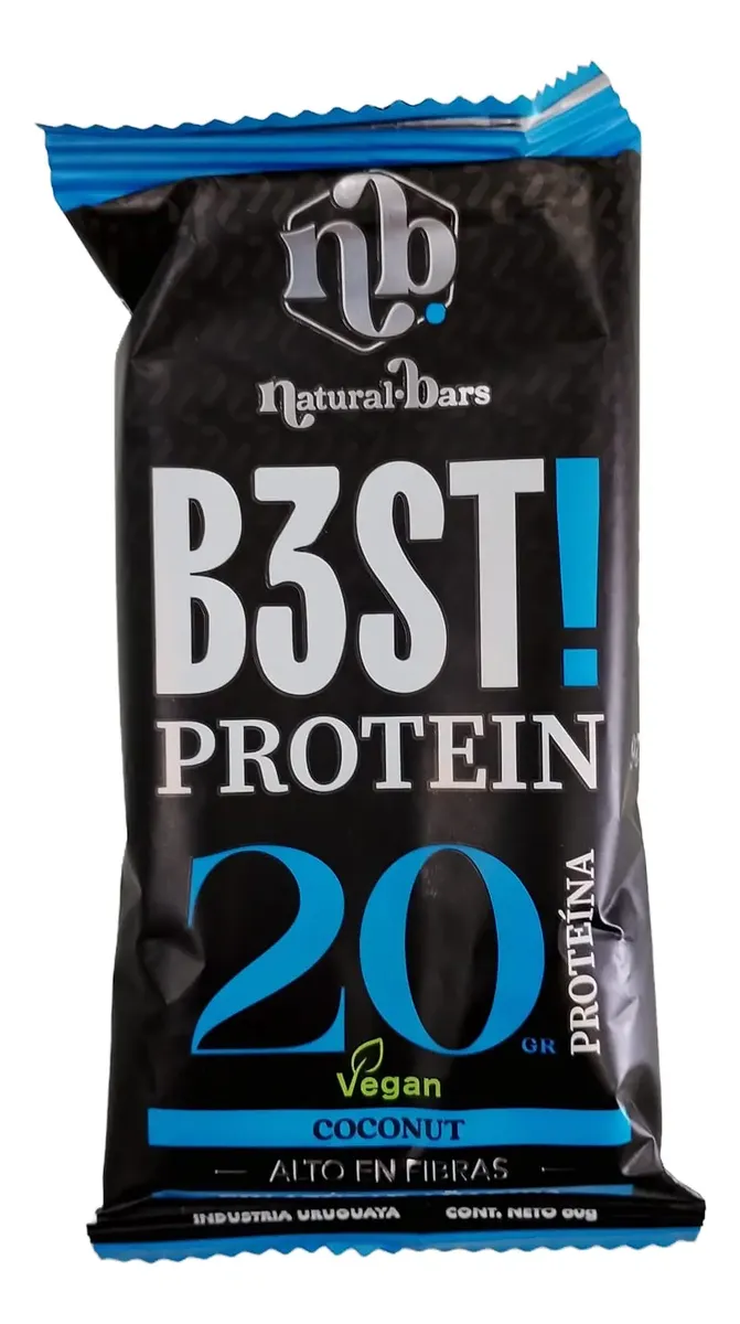 Barra Best Proteín 20gr Proteína - Coconut vegan