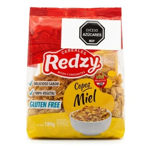 Cereal Redzy Sin Azucar Libre De Gluten Con Miel 180g
