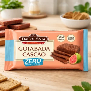 Dulce De Guayaba Goiabada Dacolônia Coscado Zero Azúcar 200g