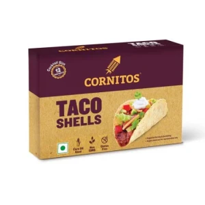 Taco shells sin gluten 12 unidades - Cornitos